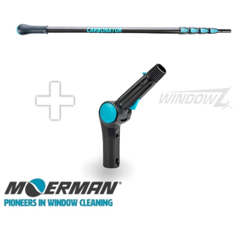 Moerman Carbonator, Asta Telescopica in Carbonio