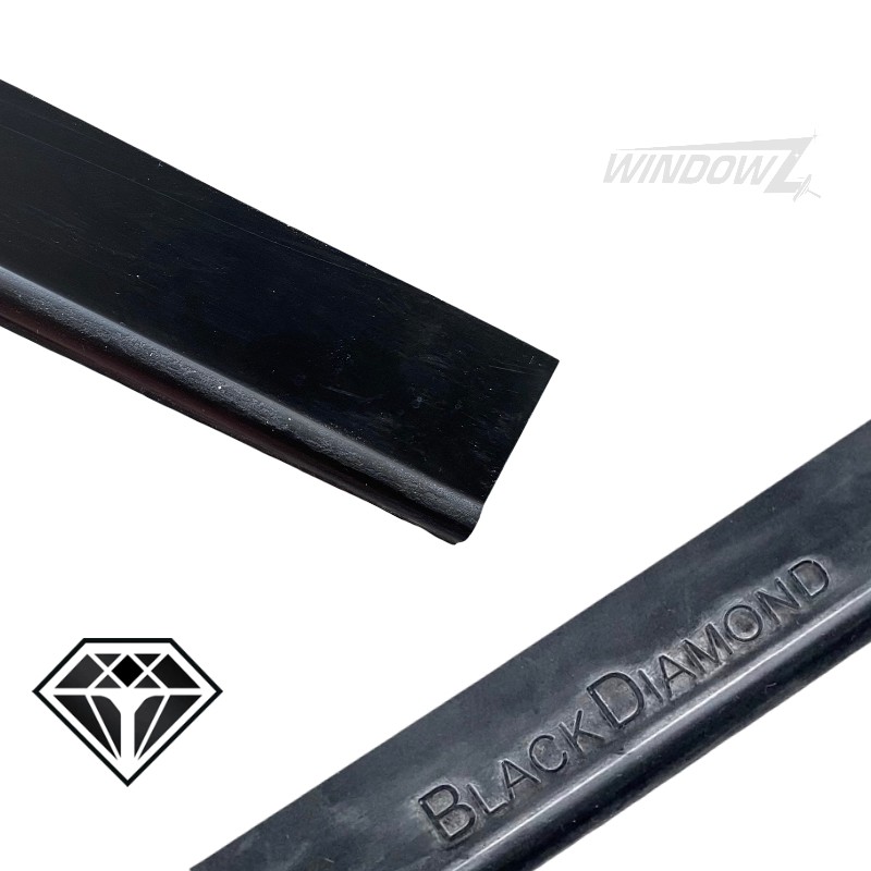 Black Diamond Rubber 106 cm (Pack of 12)