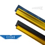 Guía de la escobilla de goma de aluminio Ettore 'Gold Super Channel'