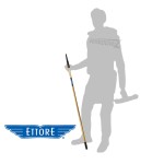 Ettore Reach Asta in Alluminio, 3 Sezioni - 3.75mt