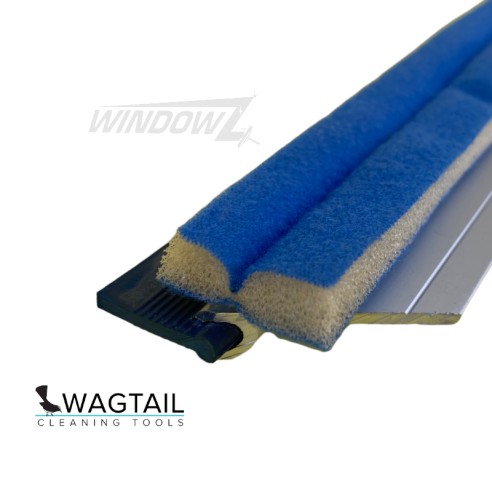 Wagtail Power Pivot Squeegee with Sponge Strip