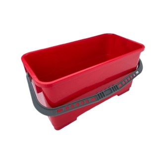 Seau à Verres Rectangulaire Pulex IPC 22L - Rouge