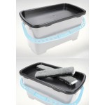 Cubrir para Cubo Moerman mediano negro - 22L