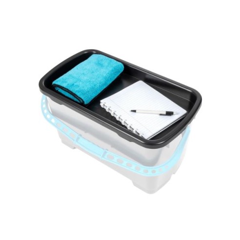 Moerman Bucket 22L Black for glass cleaning | Windowz.it