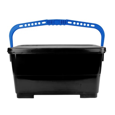 Seau à Verres IPC Pulex Rectangulaire 22L - Noir