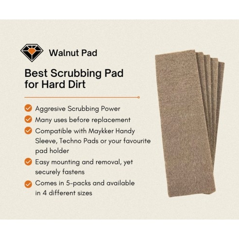 Maykker Walnut Pad (Pacco di 5 pz)