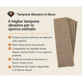 Maykker Walnut Pad (Pacco di 5 pz) 2
