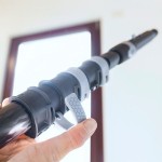 Canne à pêche télescopique en carbone Unger Ninja Premium