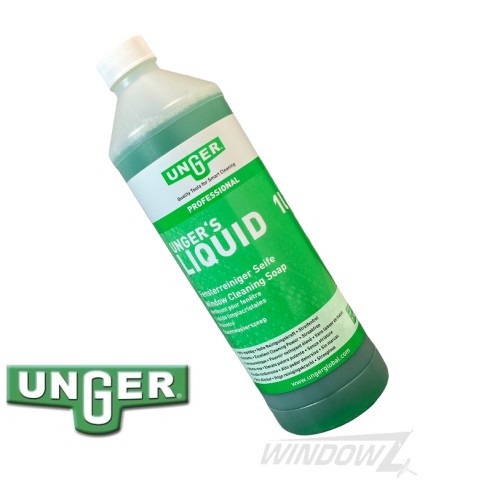 Unger's Savon Liquide Nettoyant pour Verre, 1L