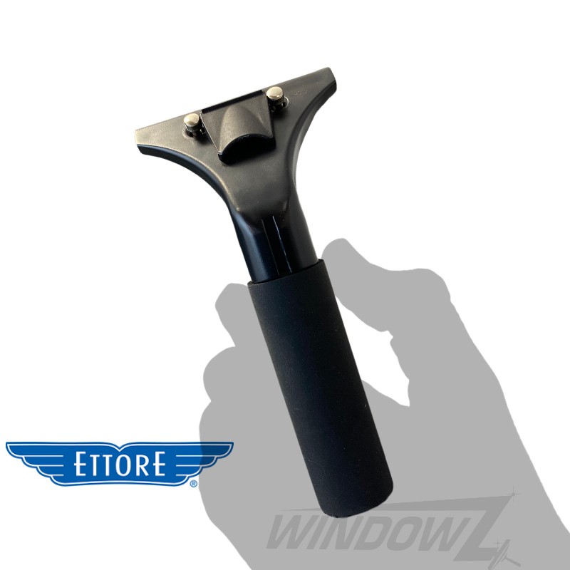 Ettore master brass top-clip squeegee handle