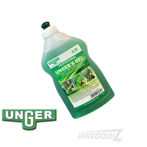 Unger's Gel Sapone Detergente per Vetri, 0,5 L