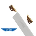 Terminales de latón con clip Ettore para todas las escobillas de goma