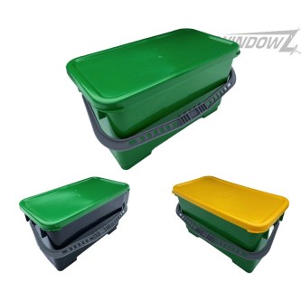 IPC Pulex Rechteckiger Eimer für Brillen 22L - Grün 2